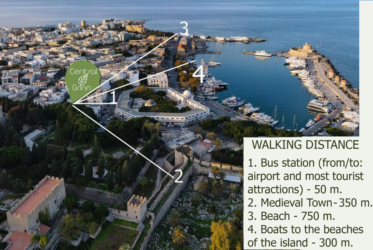 Central Grinn-In The Heart Of Rhodes,New&Stylish! Rhodes City エクステリア 写真